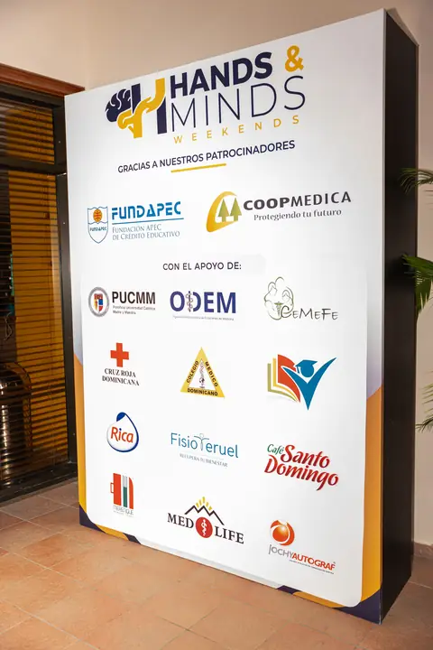 Panel de patrocinadores y aliados de Hands & Minds Weekends